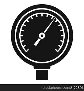Manometer device icon simple vector. Gas gauge. Air pressure. Manometer device icon simple vector. Gas gauge