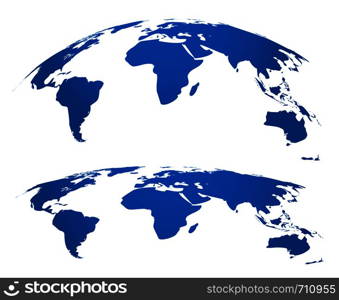 Map globe. 3d world maps graphic, geography atlas element. Globalization web connection technology, planet worldwide network vector concept. Map globe. 3d world maps graphic, geography atlas element. Globalization connection web technology, planet network vector concept