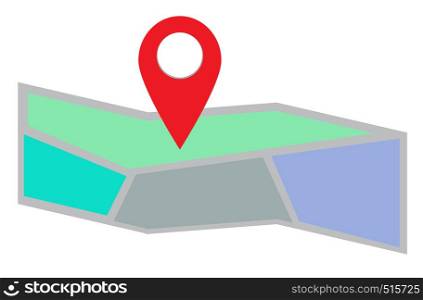 map icon flat on white background. map icon flat sign. flat style. map icon for your web site design, logo, app, UI.
