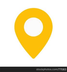 map marker, icon on isolated background