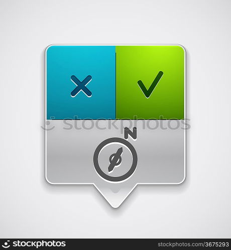 Map navigation pointer