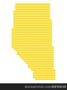 Map of Alberta