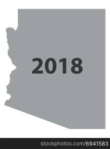 Map of Arizona 2018