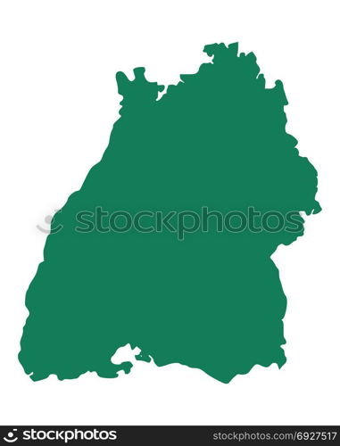 Map of Baden-Wuerttemberg