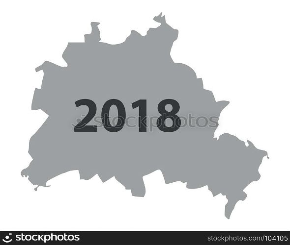 Map of Berlin 2018