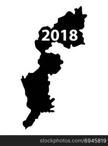 Map of Burgenland 2018