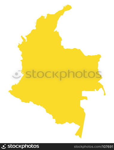 Map of Colombia