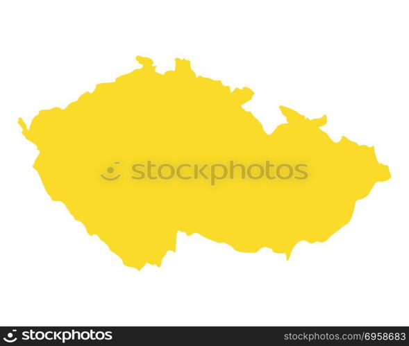 Map of Czech Republic