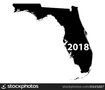 Map of Florida 2018