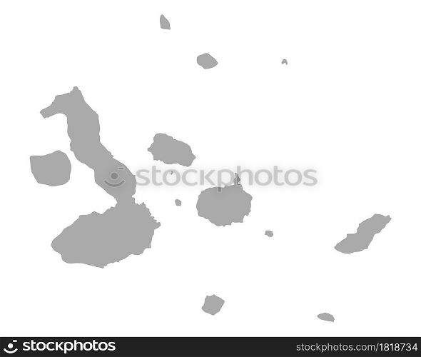 Map of Galapagos Islands
