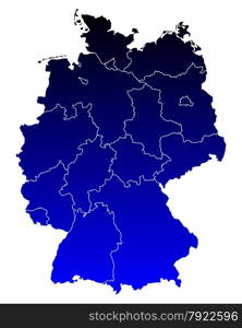 Map of Germany