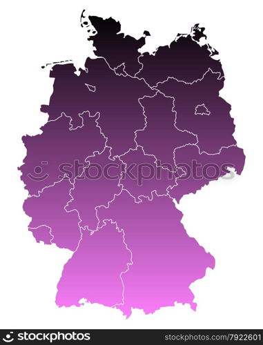 Map of Germany