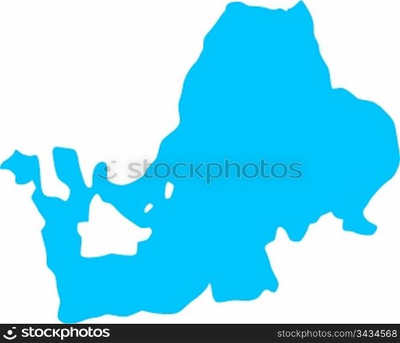 Map of Lake Chiemsee
