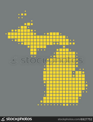 Map of Michigan