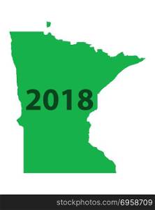 Map of Minnesota 2018