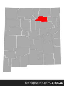 Map of Mora in New Mexico