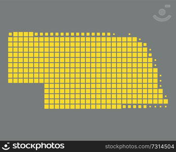 Map of Nebraska