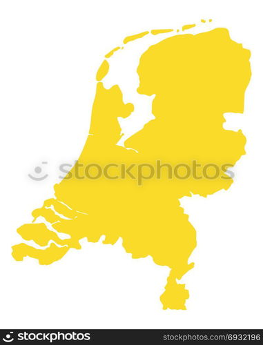 Map of Netherlands