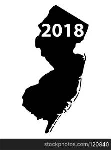 Map of New Jersey 2018