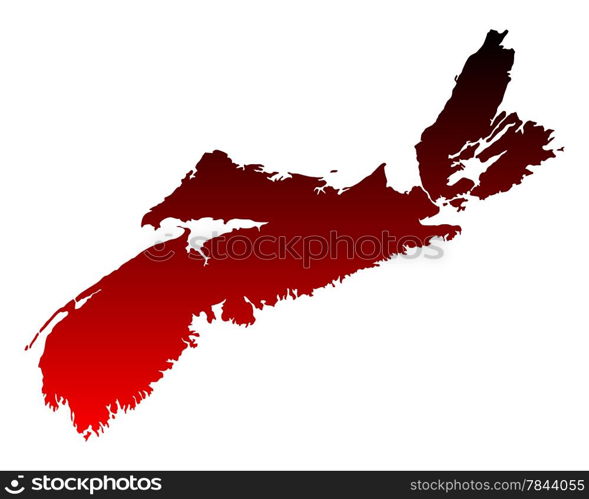 Map of Nova Scotia