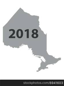 Map of Ontario 2018