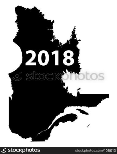 Map of Quebec 2018
