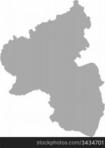 Map of Rhineland-Palatinate