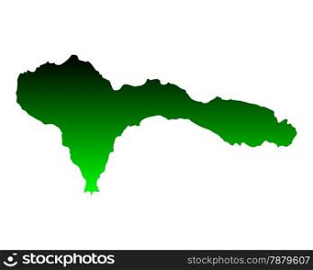 Map of Sao Nicolau