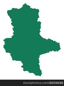 Map of Saxony-Anhalt