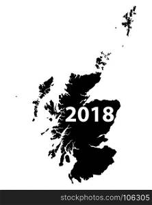 Map of Scotland 2018