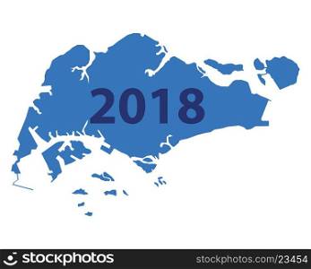 Map of Singapore 2018