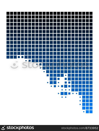 Map of South Australia