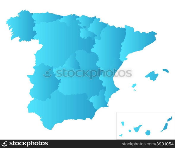 Map of Spain