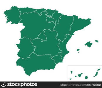 Map of Spain