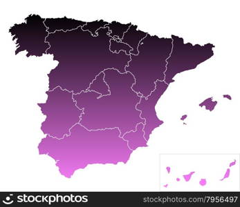 Map of Spain