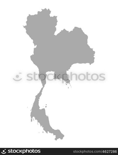 Map of Thailand