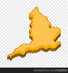 Map of United Kingdom icon. Cartoon illustration of map of United Kingdom vector icon for web design. Map of United Kingdom icon, cartoon style