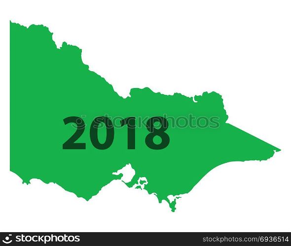 Map of Victoria 2018