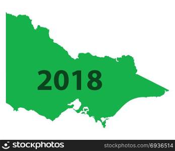 Map of Victoria 2018