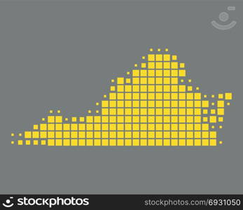 Map of Virginia