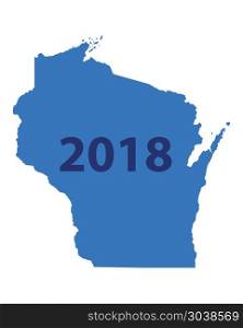 Map of Wisconsin 2018