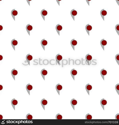 Map pin pattern seamless in flat style for any design. Map pin pattern seamless