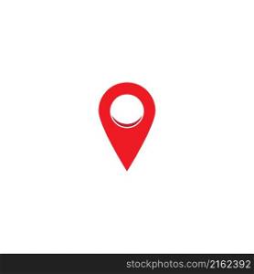 map point vector icon illustration simple design.
