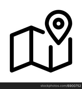 map pointer, icon on isolated background