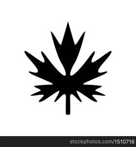 Maple leaf icon vector