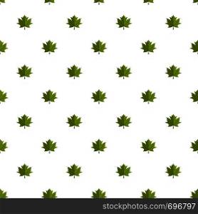 Maple leaf pattern seamless in flat style for any design. Maple leaf pattern seamless