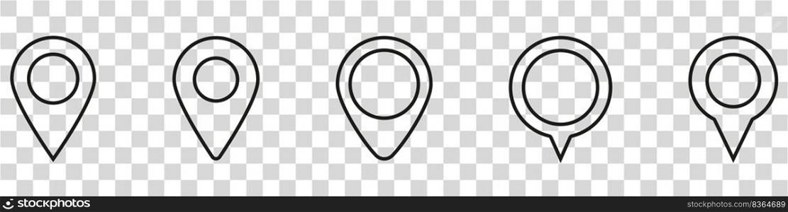 Maps pin. Location map icon.. Maps pin. Location map icon