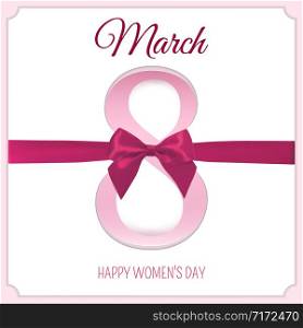 March 8 international women&rsquo;s day background. Greeting card template. Vector illustration.. March 8 international women&rsquo;s day card. Greeting card. Vector illustration.