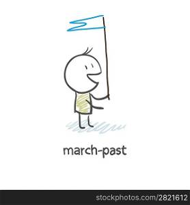 march-past