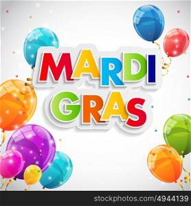 Mardi Gras Party Holiday Poster Background. Vector Illustration EPS10. Mardi Gras Party Holiday Poster Background. Vector Illustration
